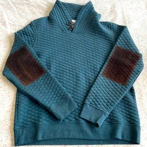 Bill Reid quilted sweatshirt